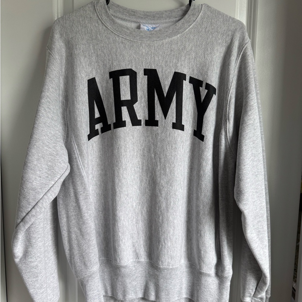 Champion Gray Reverse Weave Sweatshirt